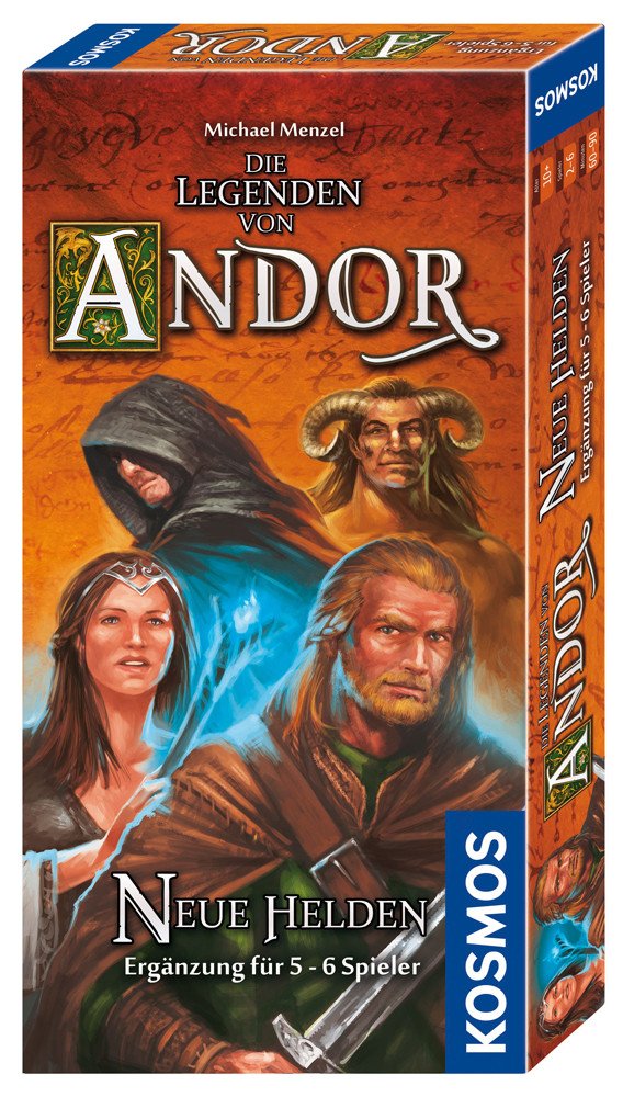 Andor - Neue Helden Erweiterung 5-6 Spieler