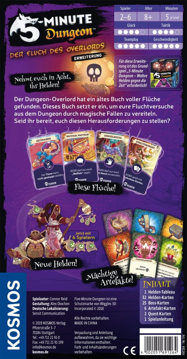 5 Minute Dungeon - Erweiterung