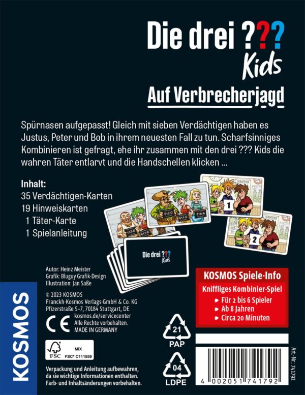 Die drei ??? Kids auf Verbrecherjagd