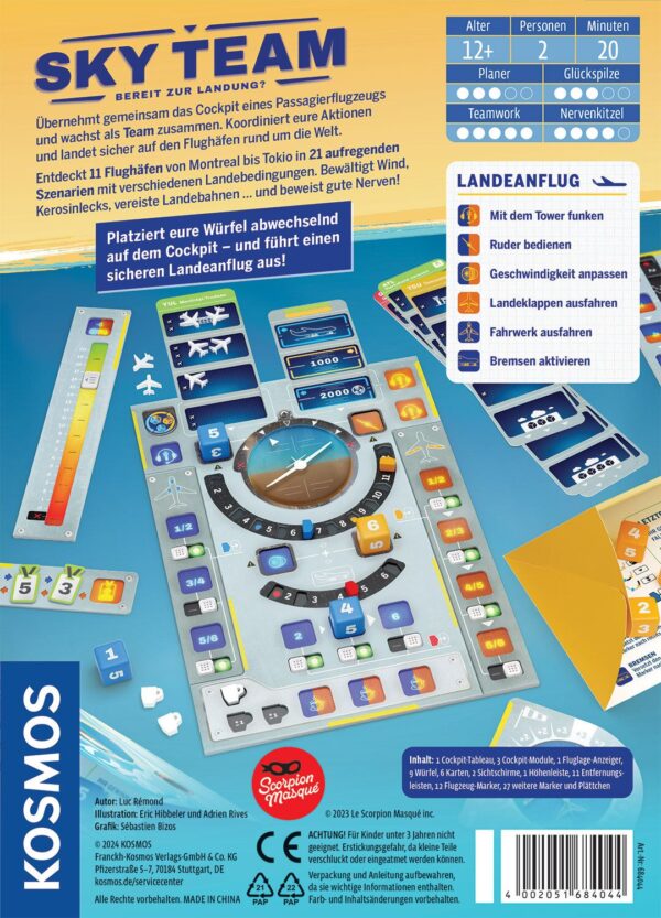 Sky Team - Spiel des Jahres 2024