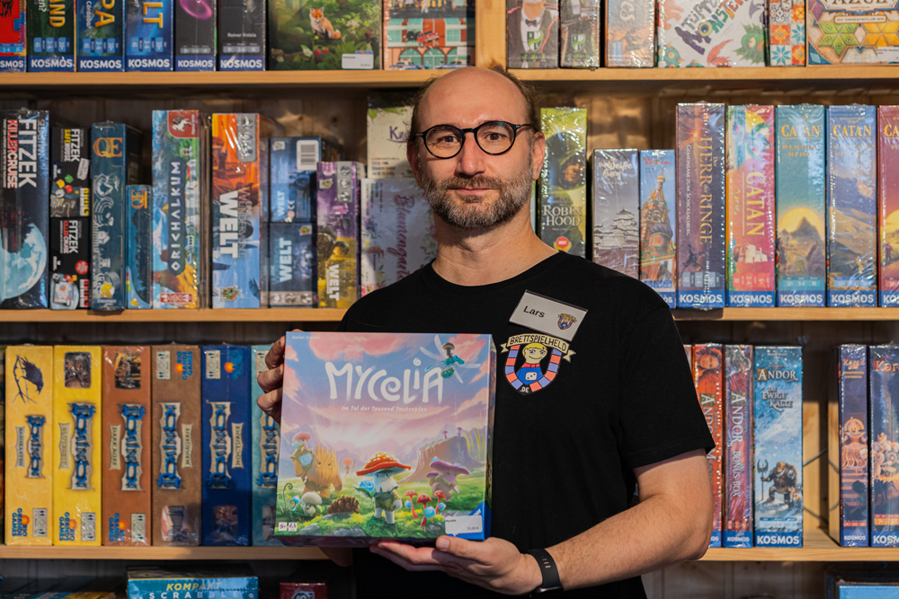 Die Siedler von Catan ist von Alex, Inhaber vom Brettspielheld, das Lieblingsspiel und sein "All Time Favorite"