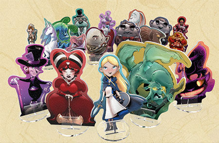 Wonderlands War Mirakulus Spielmaterial