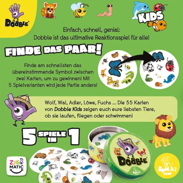 dobble kids Rückseite
