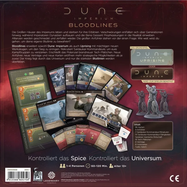 dune imperium bloodlines rückseite
