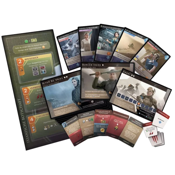 dune imperium bloodlines spielmaterial