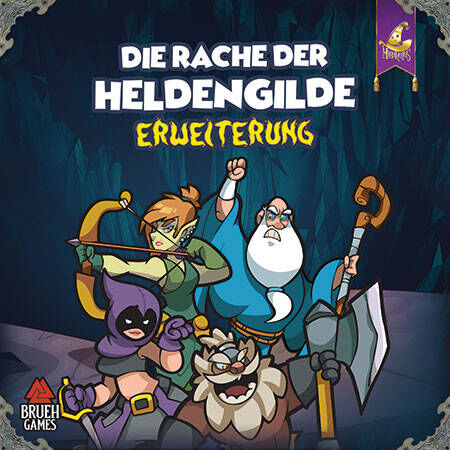 helden müssen draußen bleiben die rache der heldengilde erweiterung spieleschachter vorne