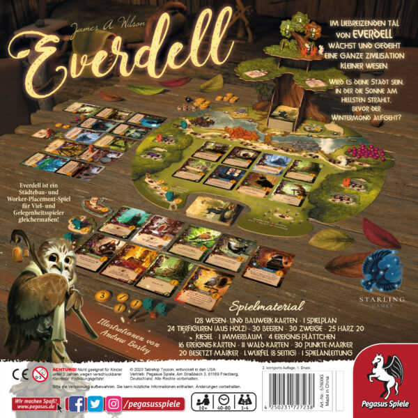 Everdell Box Rückseite