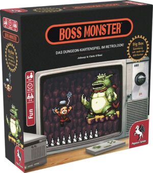 Boss Monster Big Box Pegasus Spiele Cover vorne