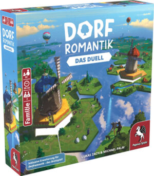 Dorf Romantik Das Duell Pegasus Spiele Cover vorne