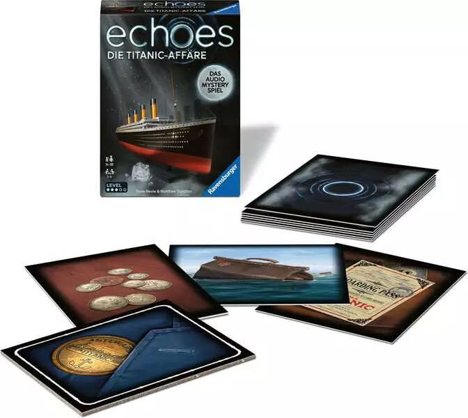 Echoes: Die Titanic-Affäre Ravensburger Spielmaterial