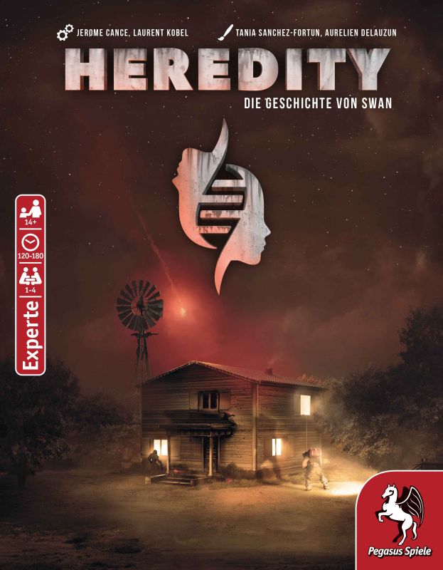 Heredity Cover vorne Pegasus Spiele