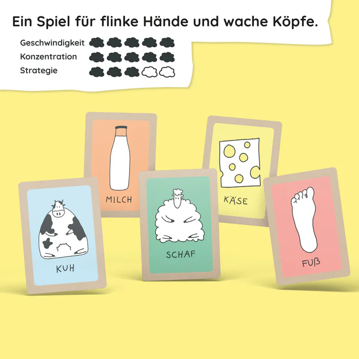 Kuhmilchschafkäsefuß himmelhageldick UG Spielmaterial
