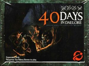 Too many Bones 40 Days in Daelore Chip Theory Games Cover vorne