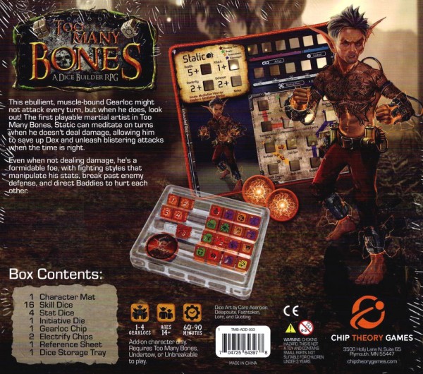 Too many Bones Chip Theory Games Cover hinten
