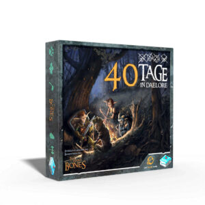 Too many Bones 40 Tage in Daelore Frosted Games Cover vorne