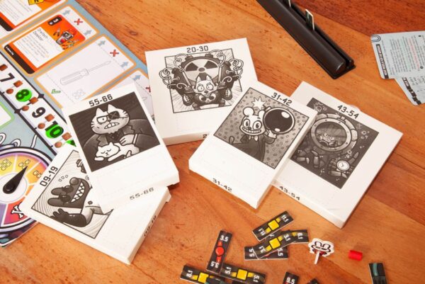 bomb busters spielmaterial