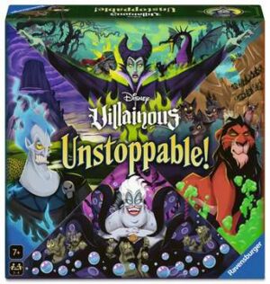 disney unstoppable spielschachtel vorne