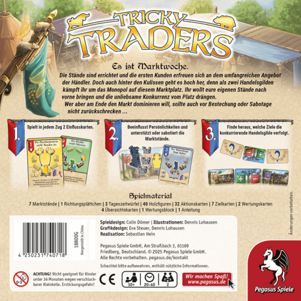 tricky traders rückseite