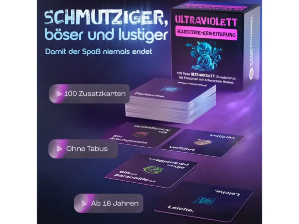 ultraviolett hardcore erweiterung spielmaterial