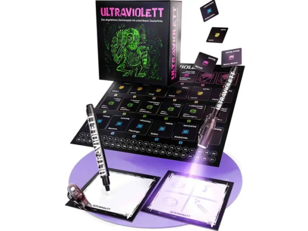 ultraviolett spielmaterial