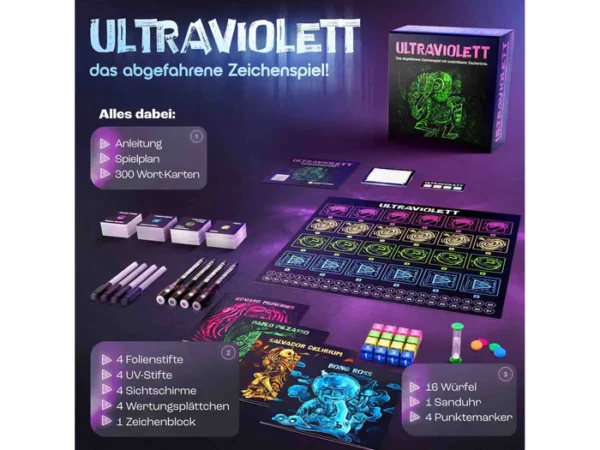 ultraviolett spielschachtel hinten