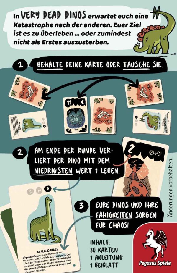 very dead dinos brachio spielschachtel hinten