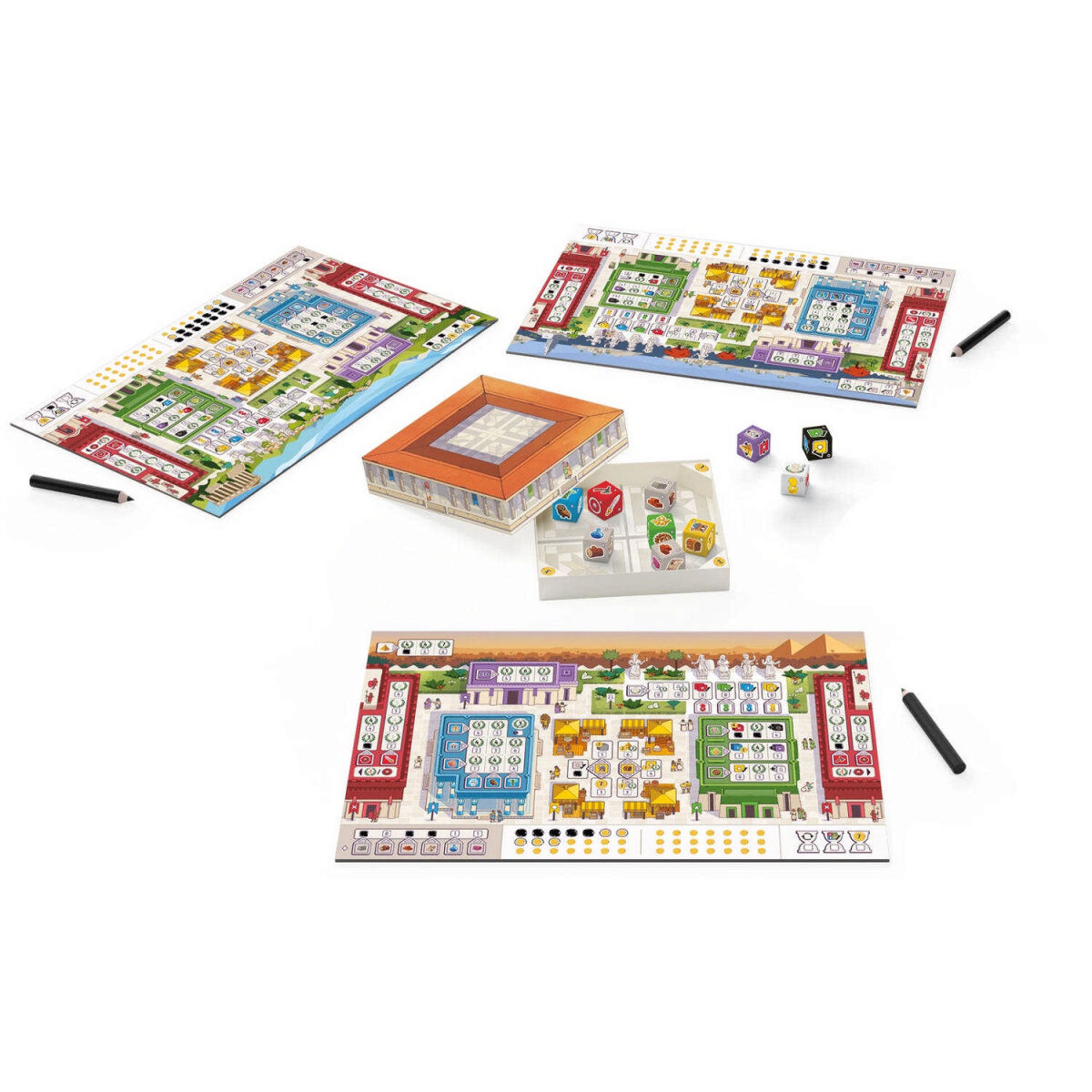 7 Wonders Dice Spielmaterial