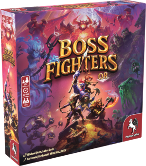 Boss Fighters QR Englisch Pegasus Spiele Cover vorne