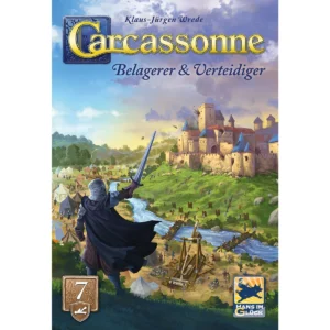 carcassonne belagerer und verteidiger erweiterung spielschachtel vorne