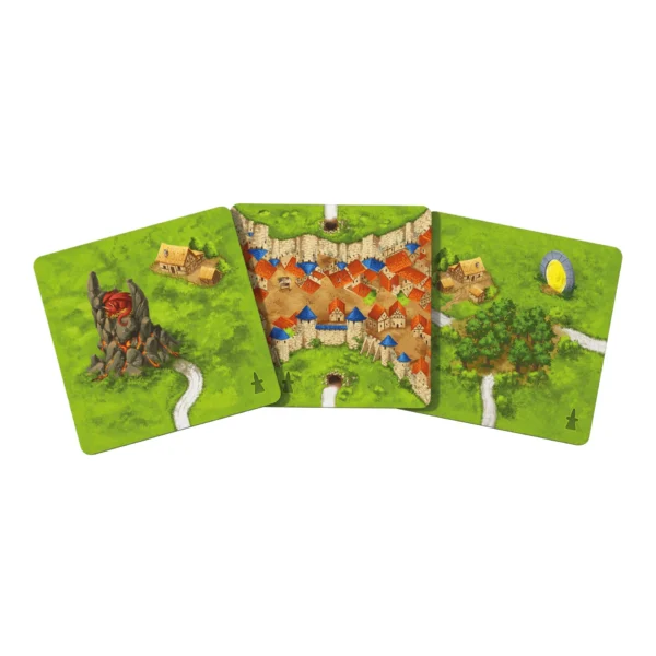 carcassonne drache & fee erweiterung spielmaterial