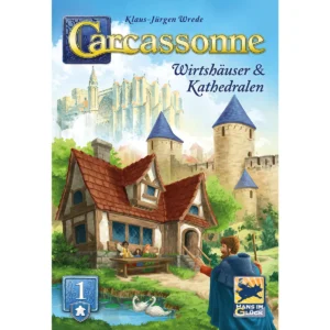 carcassonne wirtshäuser und kathedralen erweiterung spielschachtel vorne