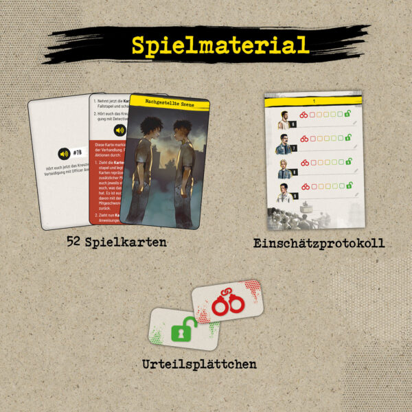 die jury spielmaterial