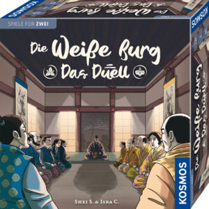 die weiße burg das duell spielschachtel vorne