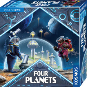 four planets spielschachtel vorne