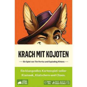 Krach mit Koyoten Box Vorderansicht