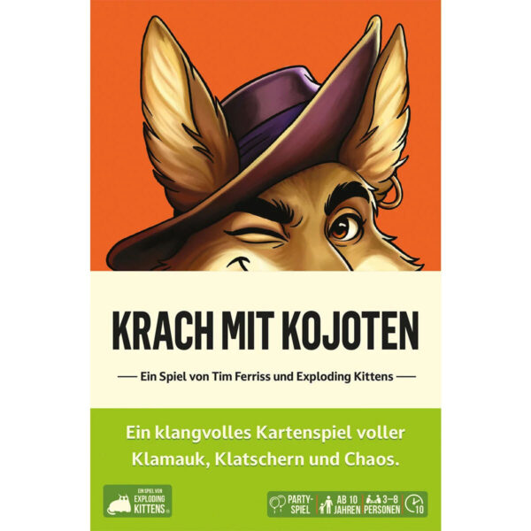 Krach mit Koyoten Box Vorderansicht