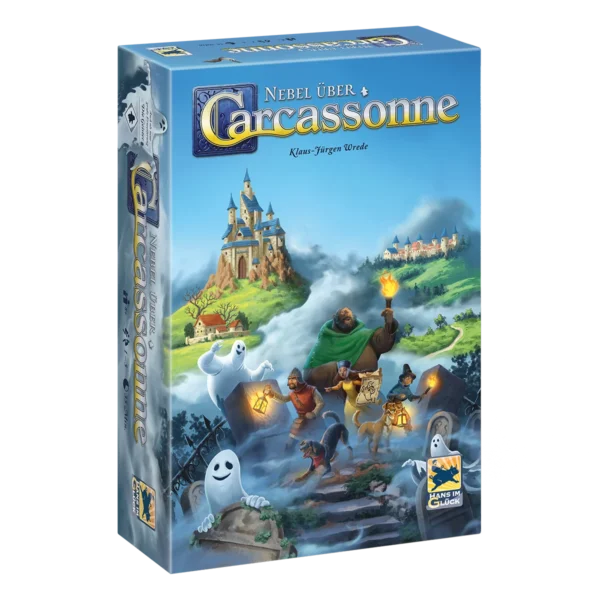 nebel über carcassonne spielschachtel