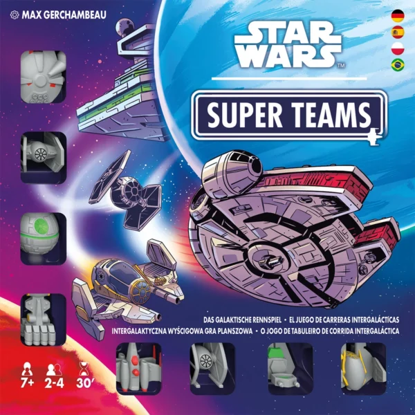 star wars super teams spielschachtel vorne