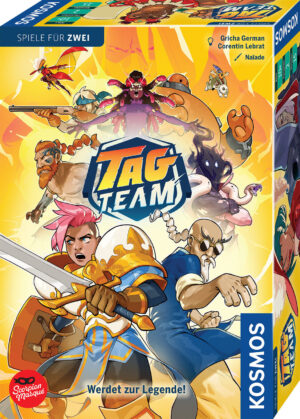 tag team spielschachtel vorne