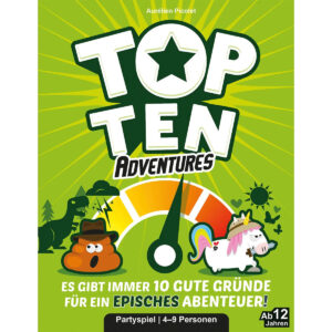 Top Ten Adventures Box Vorderseite