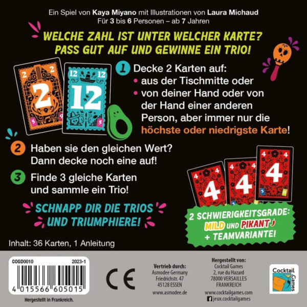 Trio Box Rückseite