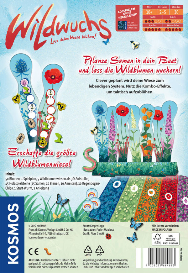 wildwuchs spielschachtel hinten