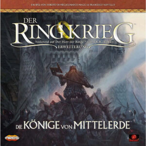 Der Ringkrieg - Die Könige von Mittelerde Schwerkraftverlag Cover vorne