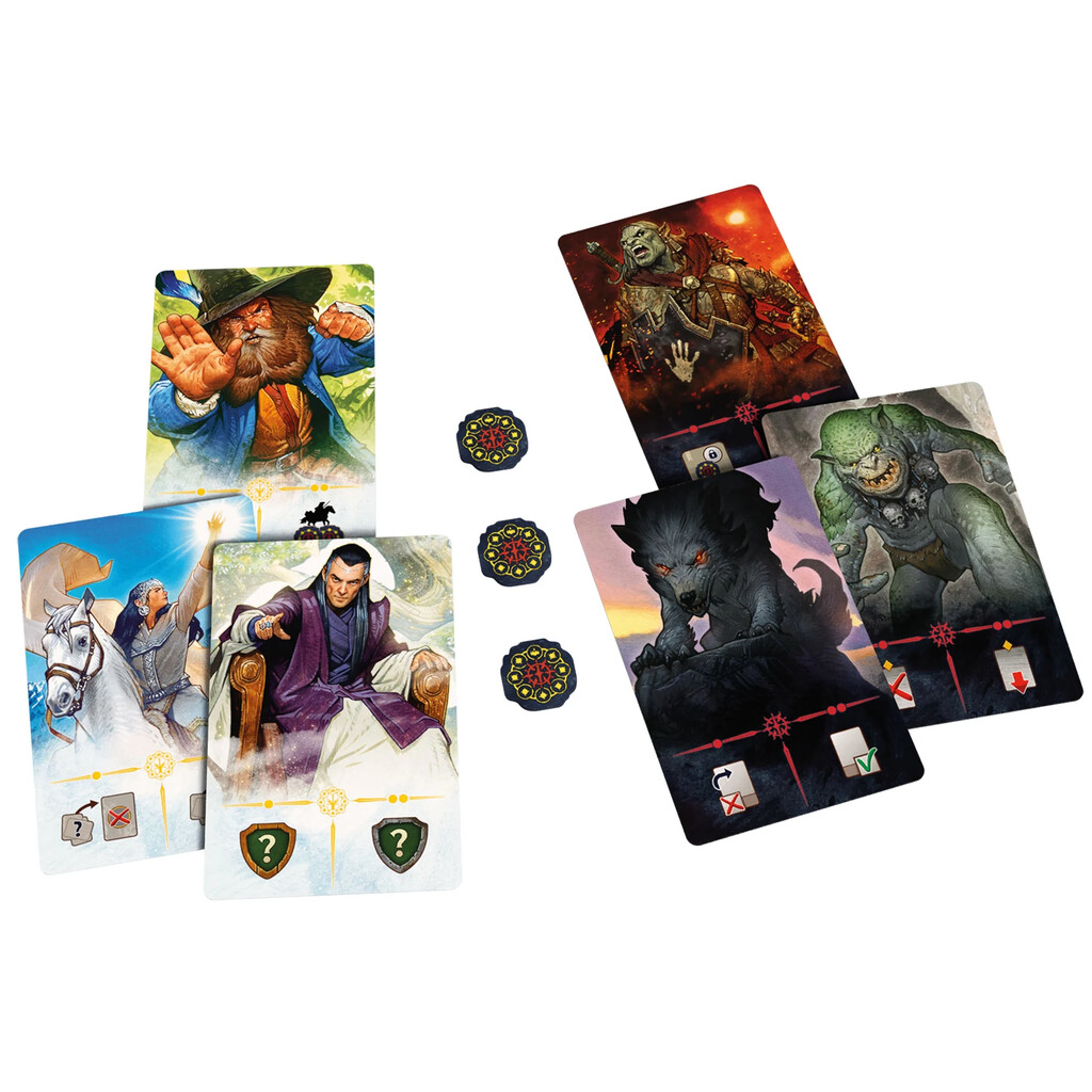 Herr der Ringe Duell um Mittelerde - Verbündete Spielmaterial Asmodee GmbH