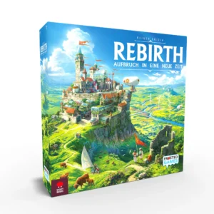 Rebirth:Aufbruch in eine neue Zeit Cover vorne Frosted Games
