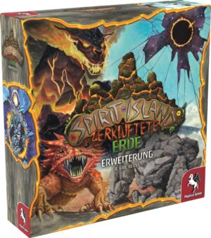 Spirit Island - Zerklüftete Erde Pegasus Spiele Cover vorne