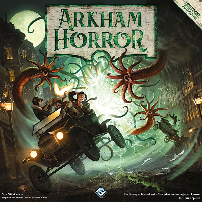 arkham horror 3. edition spielschachtel vorne