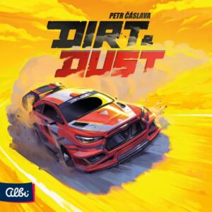 dirt & dust spielschachtel vorne