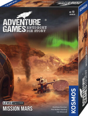 Adventure Games Mission Mars Kosmos Verlag Cover vorne