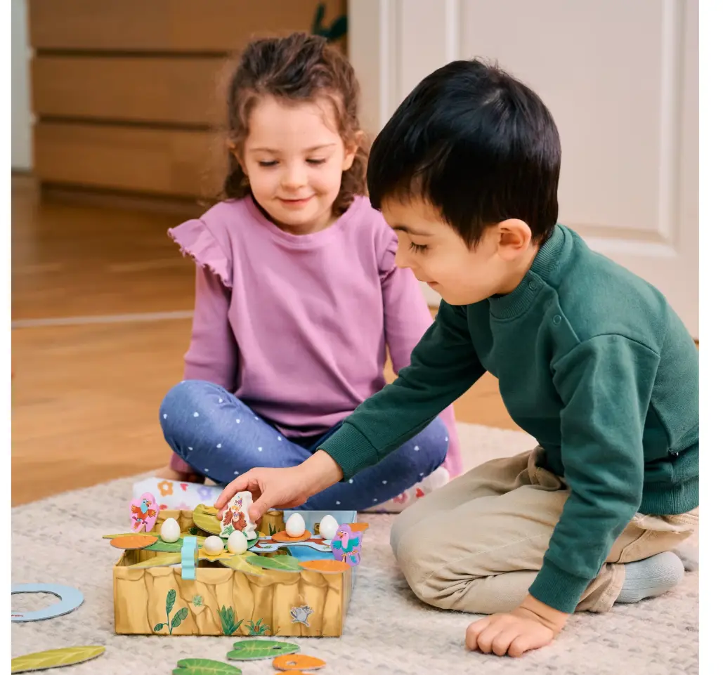 Auweia, Frau Geier Haba Spielmaterial